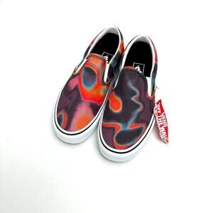 Vans Dark Aura Classic Multicolor Slip-On Shoes NWOB